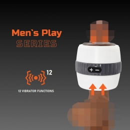 Мужской мастурбатор «Mens Play B3», 12 режимов вибрации