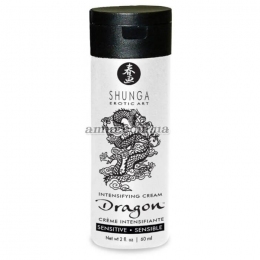 Стимулюючий крем для пар Shunga Dragon Cream Sensitive, 60 мл