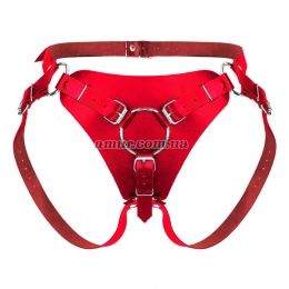 Труси для страпону Feral Feelings Strap-on Harness, червоні