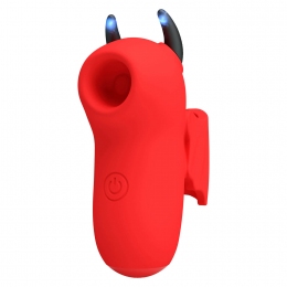 Вакуумний стимулятор клітора «Magic Devil Pleaser», з електричними імпульсами