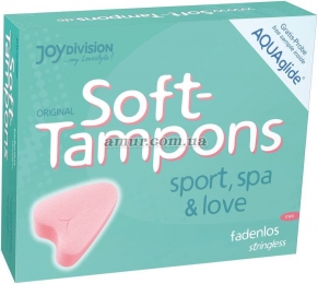 Тампоны «Soft Tampons Mini» для любви, спорта, сауны