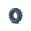Ерекційне кільце-шина Boners Tire Cock Ring, сіре, внутрішній діаметр 2,5 см