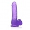 Фалоімітатор «Jelly Studs Crystal Dildo M»
