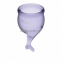 Менструальная чаша «Menstural Cup» лиловый