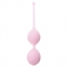 Вагінальні кульки «Silicone Kegel Balls» світло-рожеві