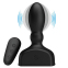 Анальная пробка Mr.Play Inflatable Anal Plug, вибрация и надувания, пульт ДУ