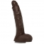 Фалоімітатор Doc Johnson Jason Luv 10 Inch Cock, зі зліпком пеніса, Vac-U-Lock