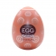 Мастурбатор-яйце Tenga Egg Gear, щільний TPE, пробник лубриканта 5 мл