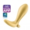 Анальная смарт-пробка с вибрацией Satisfyer Intensity Plug, золотистая