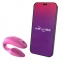 Смарт-вибратор для пар We-Vibe Sync 2, розовый, 10 виброрежимов, пульт ДУ