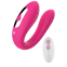 Вібратор для пар Massager Dual, 2 мотори, 5 режимів вібрації, пульт ДК