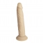 Фалоімітатор Naked Addiction - 9″ Silicone Dual Density Bendable Dildo Vanilla, віброкуля в подарунок