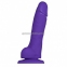 Реалістичний фалоімітатор Strap-On-Me Soft Realistic Dildo, фіолетовий - Size M