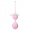 Вагинальные шарики «Silicone Kegel Balls» светло-розовые