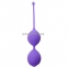 Вагінальні кульки «Silicone Kegel Balls 2» фіолетові