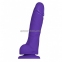 Реалістичний фалоімітатор Strap-On-Me Soft Realistic Dildo, фіолетовий - Size XL