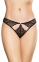 Женские стринги SoftLine 2497 черные