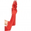 Длинные атласные перчатки Leg Avenue Extra Long Satin Gloves, One Size, красные
